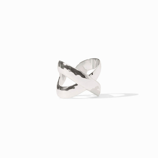 Julie Vos “Catalina X” Silver Ring