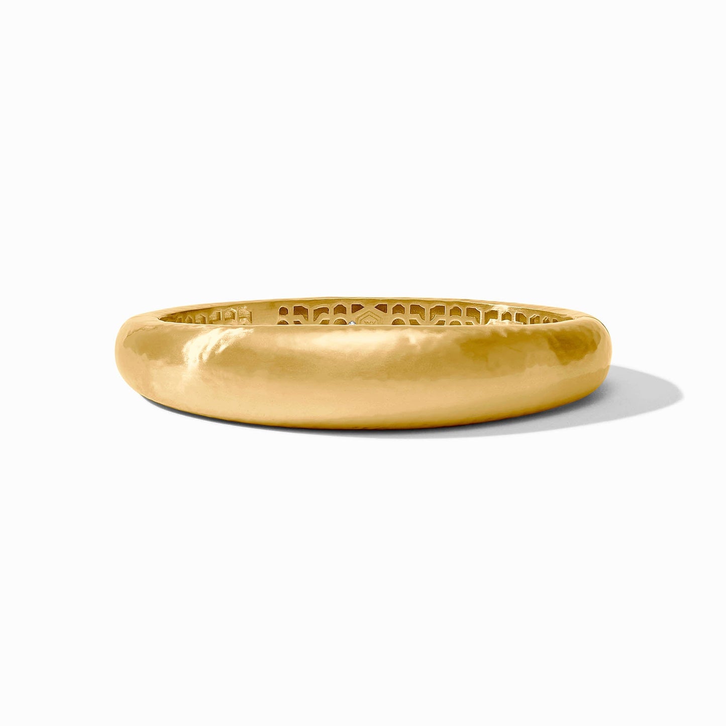 Julie Vos “Catalina” Demi Hinge Bangle-Gold