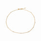 Julie Vos Celeste Delicate Station Necklace Cubic Zirconia OS