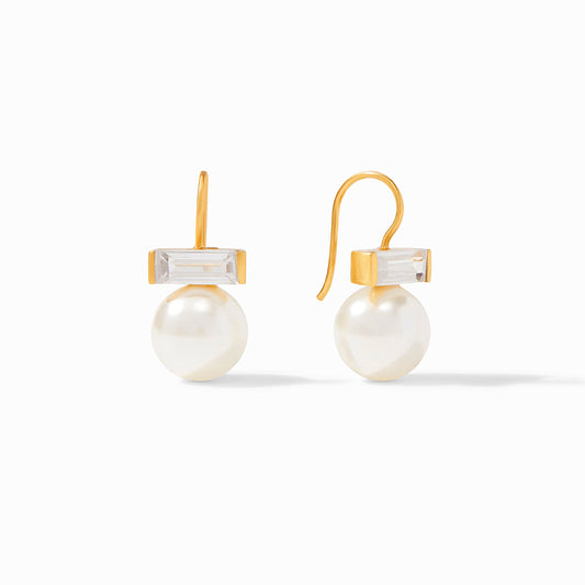 Julie Vos “Charlotte” Earring- Pearl