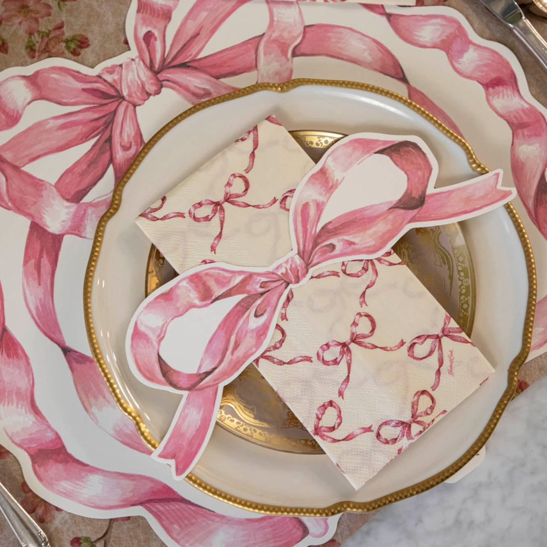 Hester & Cook "Pink Bow" Table Accent