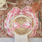 Hester & Cook "Pink Bow" Table Accent