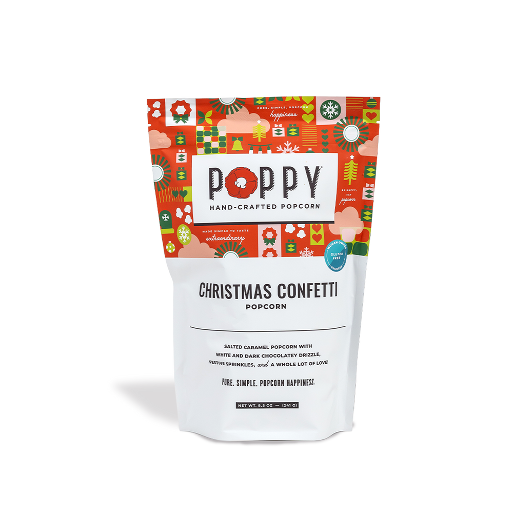 Poppy Popcorn "Christmas Confetti" Market Bag