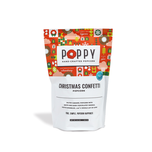 Poppy Popcorn "Christmas Confetti" Market Bag