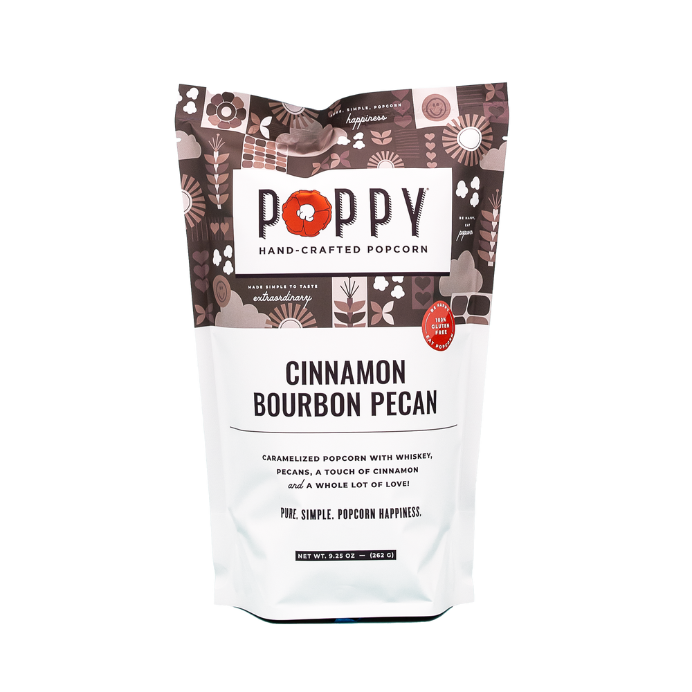 Poppy Popcorn "Cinnamon Bourbon Pecan" Market Bag