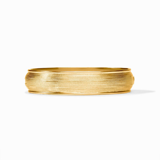 Julie Vos Cobblestone Hinge Bangle - Gold