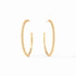 Julie Vos "Colette Bead Hoop Gold"- Large
