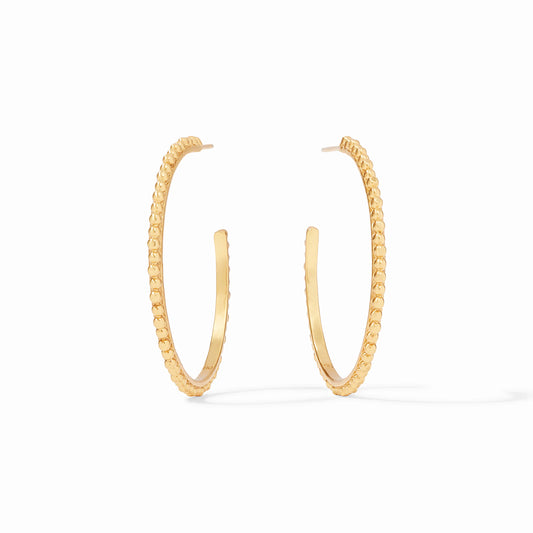 Julie Vos "Colette Bead Hoop Gold"- Large