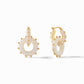 Julie Vos "Colette" 2-in-1 Earring-Alabaster