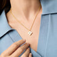 Julie Vos "Colette" Delicate Necklace-Champagne