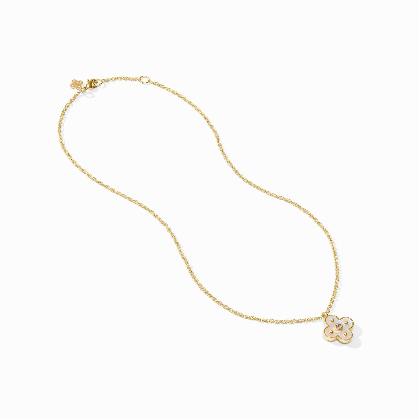 Julie Vos "Colette" Delicate Necklace-Champagne