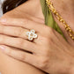 Julie Vos "Colette" Ring-Champagne (one size)