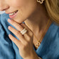 Julie Vos "Colette" Stacking Ring-Alabaster