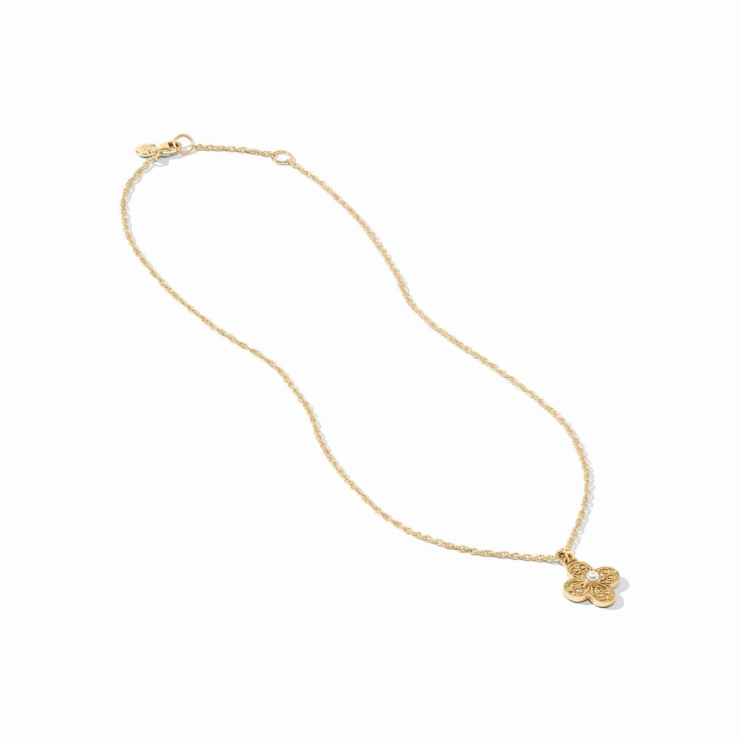 Julie Vos “Corinth” Delicate Necklace- Pearl