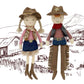 Mon Ami "Cooper"  Cowboy Heirloom Doll