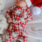 Caden Lane Zipper Footie-Cozy Claus