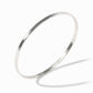 Julie Vos “Crescent” Silver Bangle- Medium