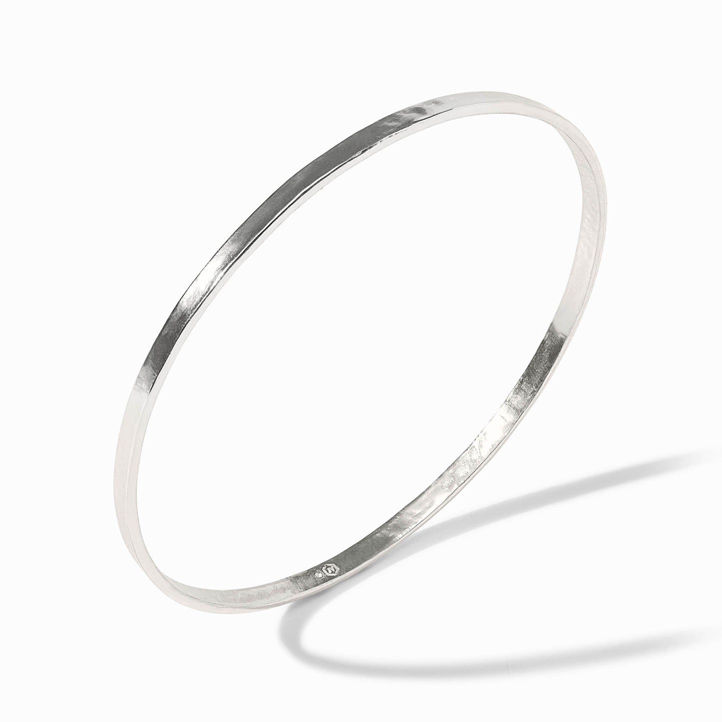 Julie Vos “Crescent” Silver Bangle- Medium