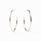 Julie Vos Silver “Crescent” Hoops -Large