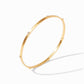 Julie Vos Crescent Stone Bangle - Gold/Pearl