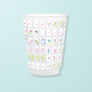 Taylor Paladino Frosted Mahjong Cups - Set of 6