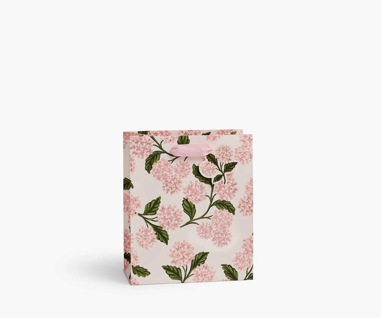 Rifle Paper Co. "Pink Hydrangea" Gift Bag-4 Sizes