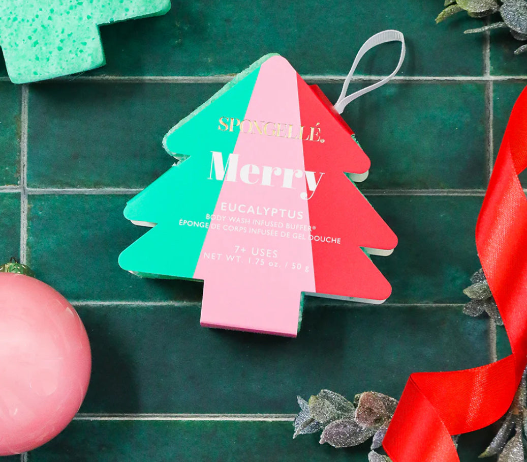 Spongelle "Merry" Tree Buffer
