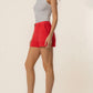Kut from the Kloth "Jane" High Rise Porkchop Pocket Short-Tomato