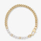 Melinda Maria “Julian Loves Pearl” Bracelet-Gold