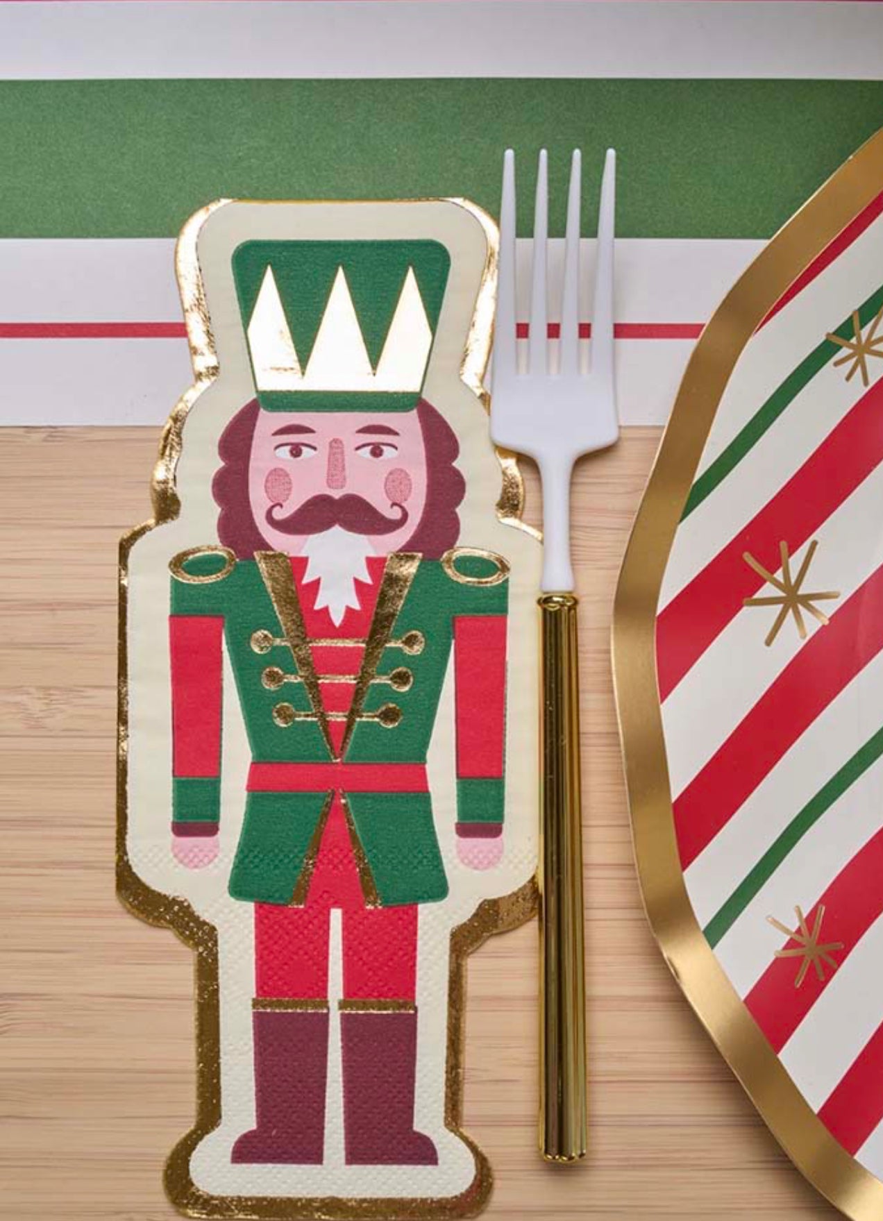 Sophistiplate “Nutcracker Christmas” Guest Towel