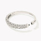 Kendra Scott Holland Bangle Bracelet -Vintage Silver White Crystal