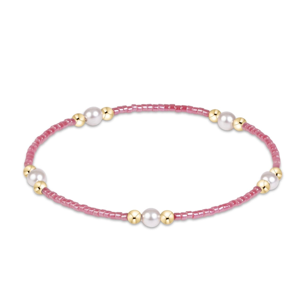 Enewton “Hope Purpose” Pearl Bracelet - Pink Champagne