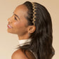 Kitsch Recycled Headbands Zig Zag- Neutral