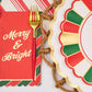 Sophistiplate “Joyful Christmas” Guest Towel