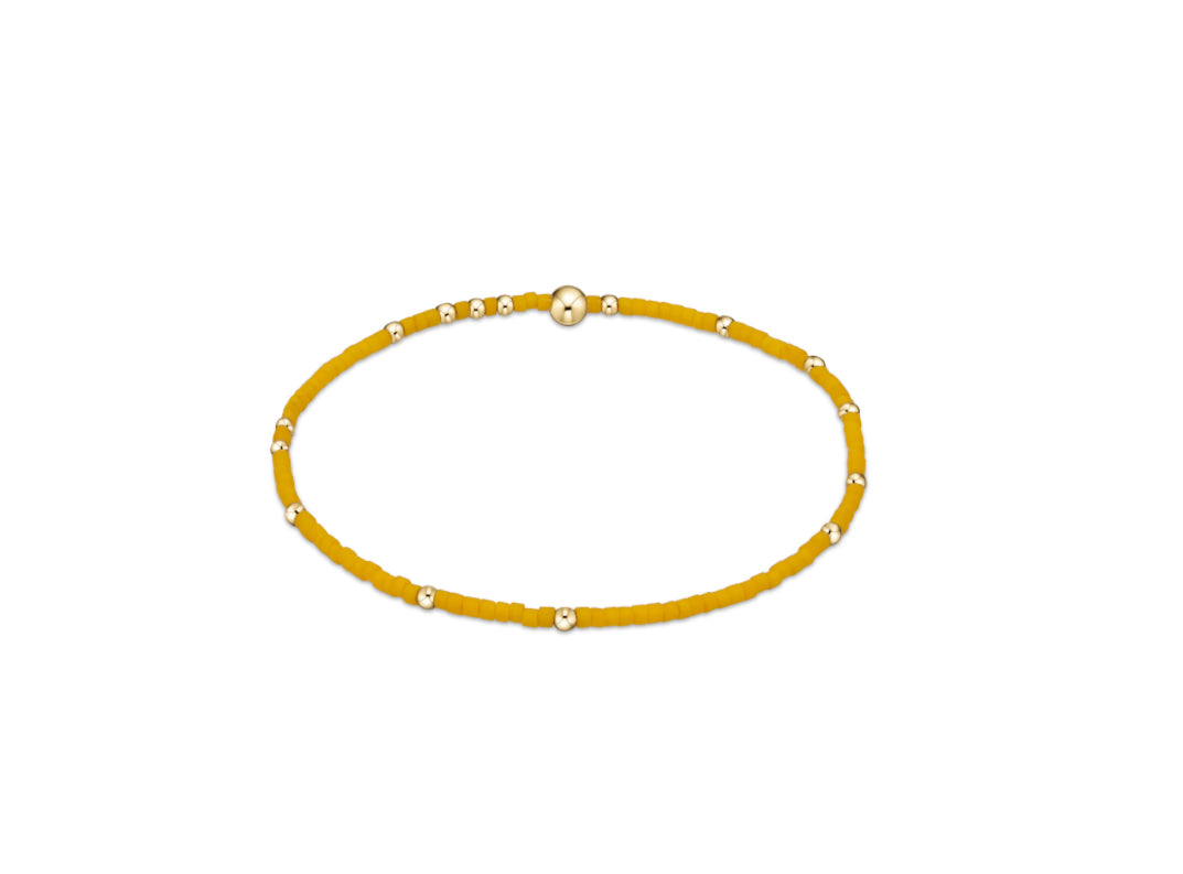 Enewton Gameday "Hope Unwritten" Bracelet-Golden Yellow