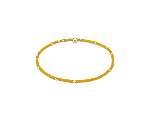 Enewton Gameday "Hope Unwritten" Bracelet-Golden Yellow