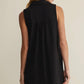 Z Supply New Light Textured Mini Dress -Black