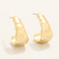 Spartina 449 Tolomato Hoop Earrings-Gold