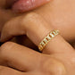 Melinda Maria “Julian” 5mm Ring- Gold