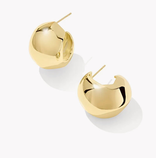Kendra Scott Kaitlin Hoop Earring-Gold