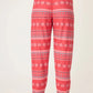 PJ Salvage "Snowflake Kisses" Jammie Pant- Red