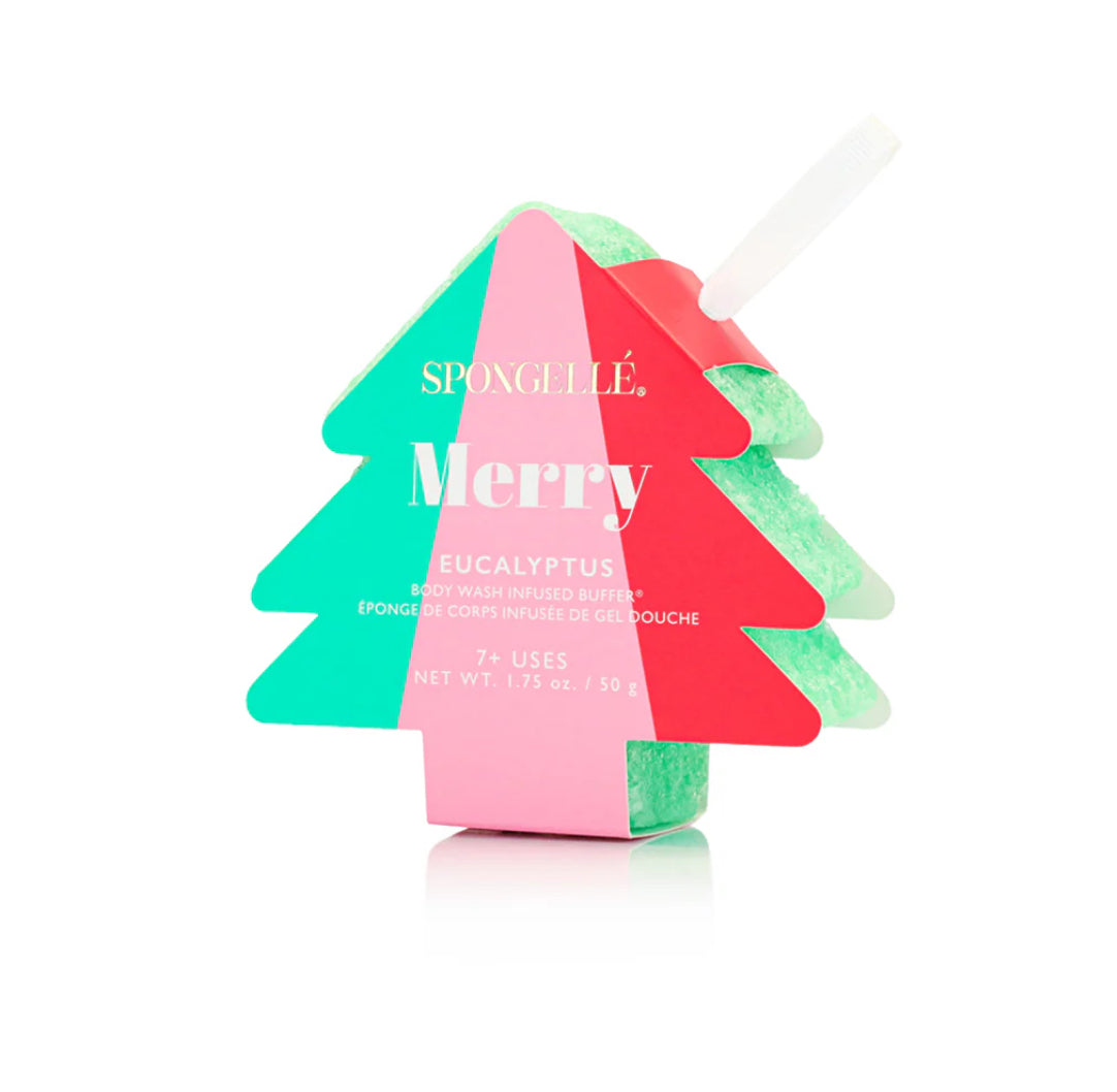 Spongelle "Merry" Tree Buffer