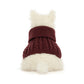 Jellycat Munro Scottie Dog- Winter Jumper Outfit