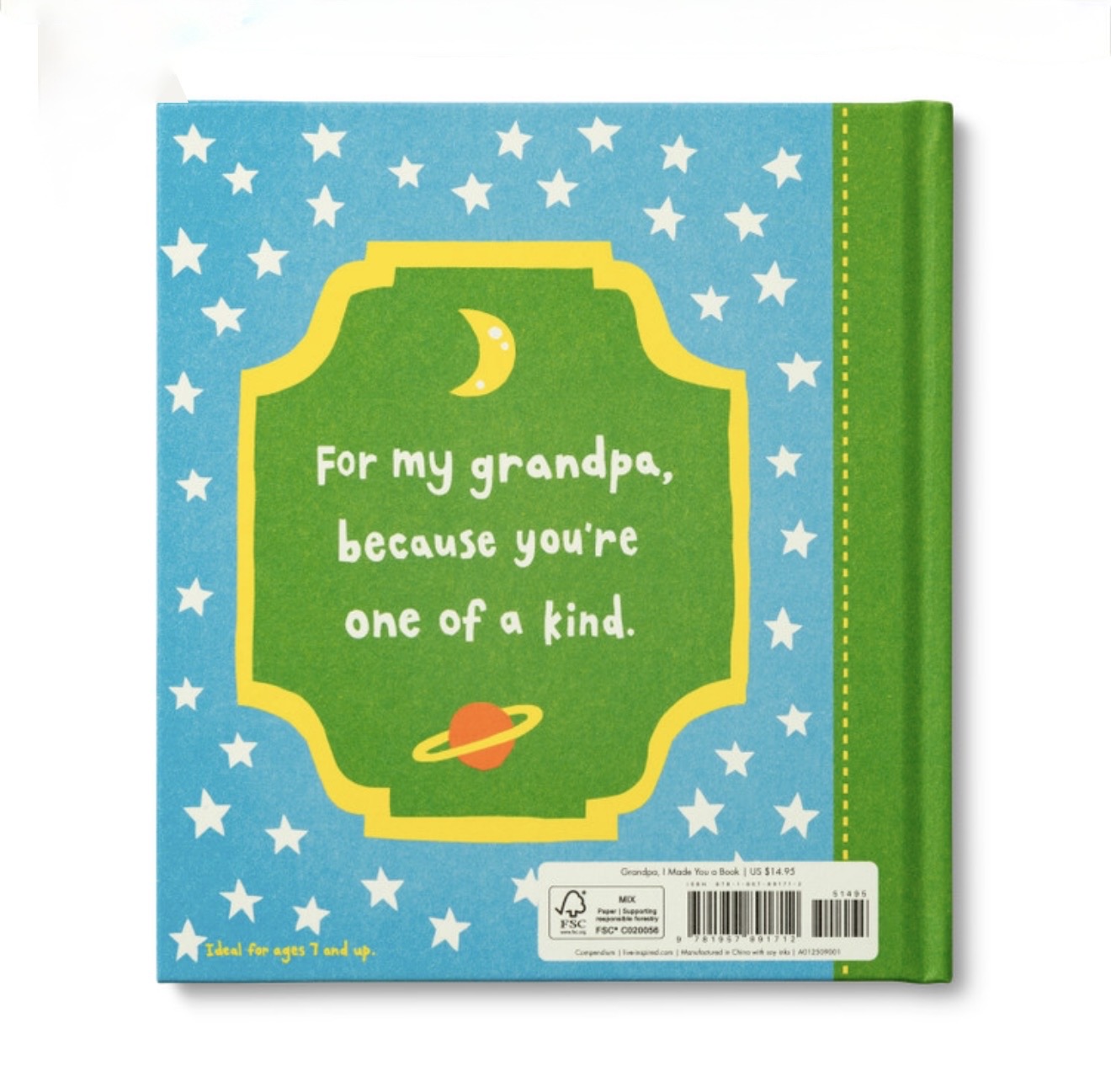 “Grandpa, I Made You a Book” Book