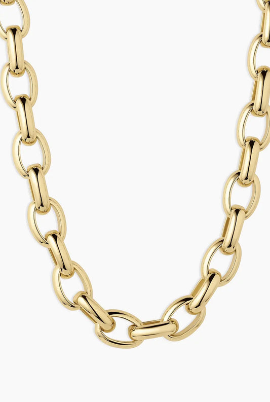 Gorjana Avery Statement Necklace-Gold