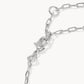 Kendra Scott Elaina Luxe Chain Bracelet -Silver White CZ