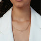 Rizen Chain Breaker Cross Necklace-Gold