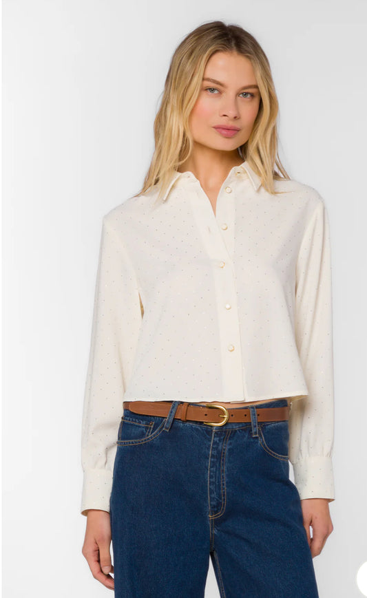 Velvet Heart "Lilith" L/S Top-Vanilla Ice