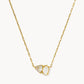 Kendra Scott Tatum Short Pendant Necklace-Gold Neutral Mix