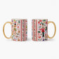 Rifle Paper Co. "Holly Jolly Nutcracker" Porcelain Mug Set (set of 2)